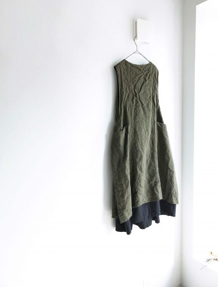 GARMENT REPRODUCTION OF WORKERSギャザーワンピース
